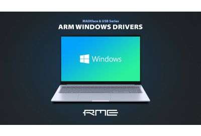 RME-Treiber: Volle Unterstützung für USB- und MADIface Audio Interfaces auf Windows Arm