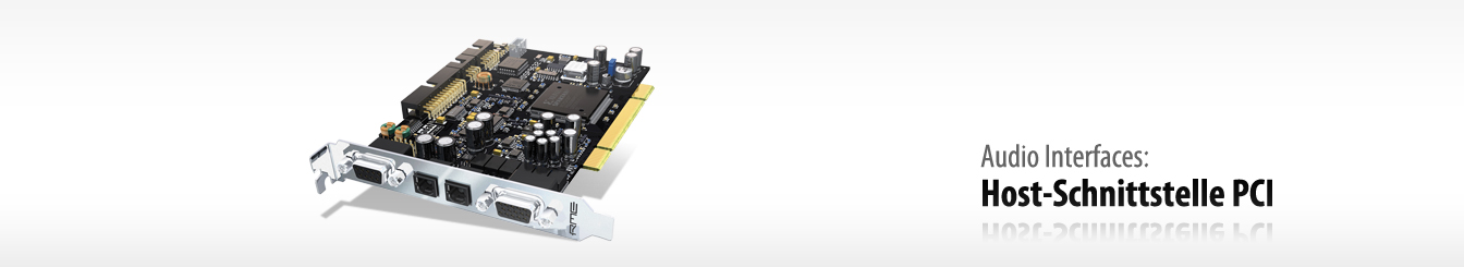 Audio Interface-PCI-USB Audio Interfaces-PCIe-1 Port