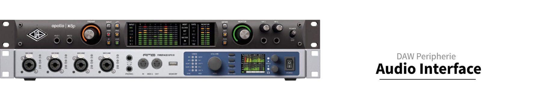 Audio Interface-10 Inputs-10 Outputs-ADAT In-SPDIF coax Out-2 DI-192 kHz