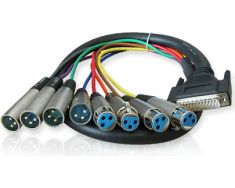 Digitales Breakout-Kabel Pro AESEBU 1m Tascam-0