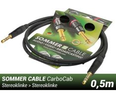 Sommer Cable Carbokab Stereoklinke - Stereoklinke 05m-0